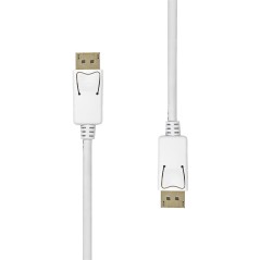 ProXtend DisplayPort Cable 1.2 1M White - High-Quality Video & Audio Transfer